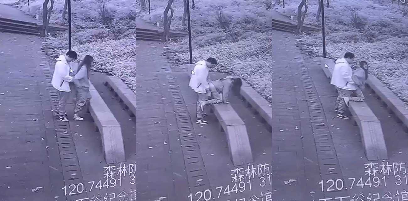 苏州常熟王石谷 小情侣打野战被消防中心监控全程直播 消防大队全体围观真刺激！5分钟口交完整版