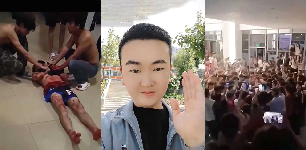 贵阳经济技术学校校长 桂升明 违规 扩招3000名学生后卷款跑路 家长暴乱打砸抢烧学校 副校长被人拿西瓜刀砍到住院！